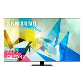 TV QLED 49" - Samsung QLED 4K 2020 49Q80T, Direct Full Array HDR 1000, IA 4K UHD, Asistentes de voz Integrados